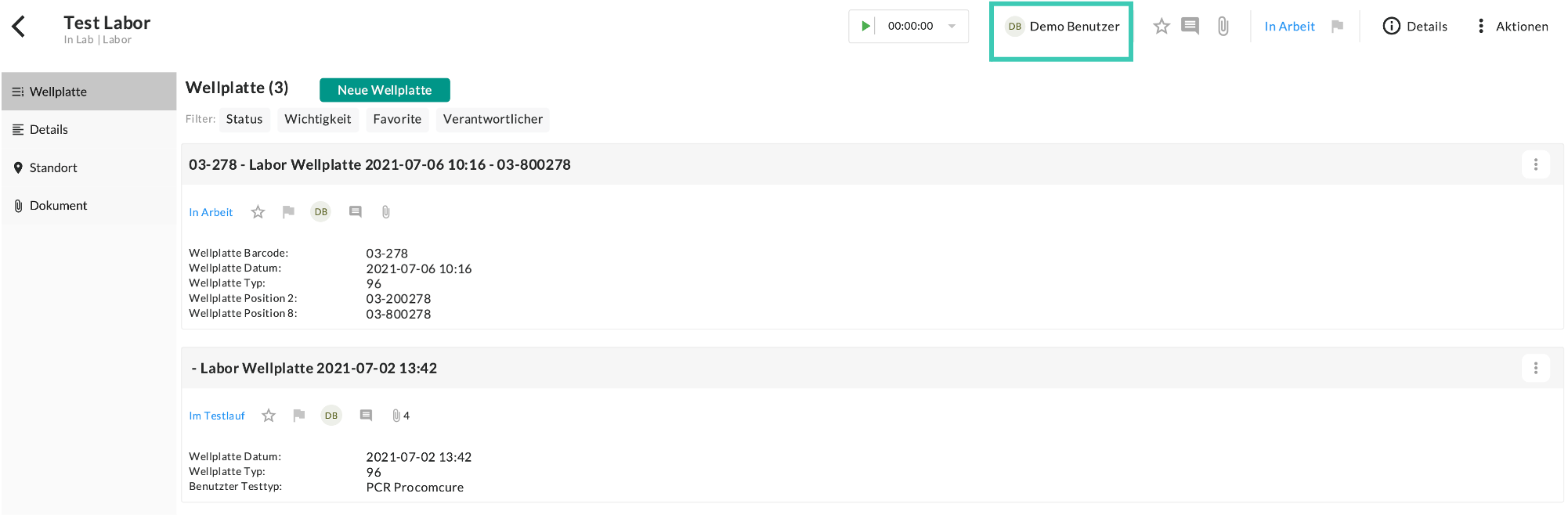 screenshot der software mit button zum ändern des verantwortlichen